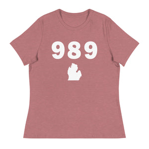 989 Area Code Women's Relaxed T Shirt