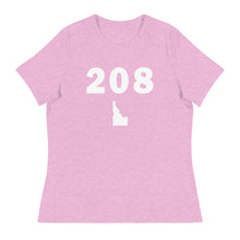 Load image into Gallery viewer, 208 Area Code Women&#39;s Relaxed T Shirt