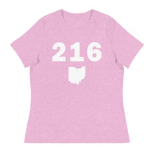 Load image into Gallery viewer, 216 Area Code Women&#39;s Relaxed T Shirt