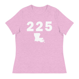 225 Area Code Women's Relaxed T Shirt