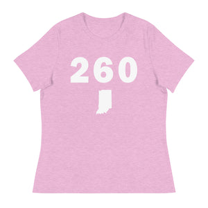 260 Area Code Women's Relaxed T Shirt