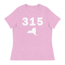 Load image into Gallery viewer, 315 Area Code Women&#39;s Relaxed T Shirt