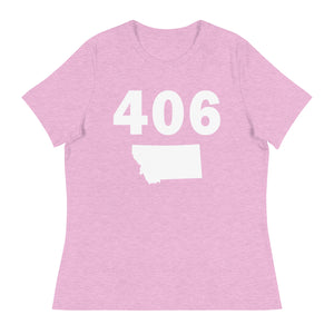 406 Area Code Women's Relaxed T Shirt