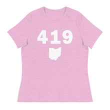 Load image into Gallery viewer, 419 Area Code Women&#39;s Relaxed T Shirt