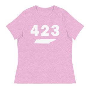 423 Area Code Women's Relaxed T Shirt