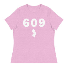 Load image into Gallery viewer, 609 Area Code Women&#39;s Relaxed T Shirt