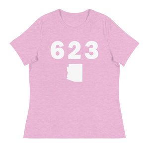 623 Area Code Women's Relaxed T Shirt