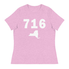 Load image into Gallery viewer, 716 Area Code Women&#39;s Relaxed T Shirt