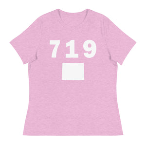 719 Area Code Women's Relaxed T Shirt