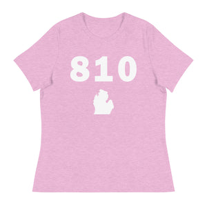 810 Area Code Women's Relaxed T Shirt