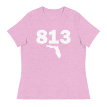 Load image into Gallery viewer, 813 Area Code Women&#39;s Relaxed T Shirt