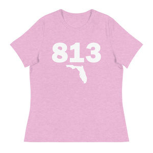 813 Area Code Women's Relaxed T Shirt