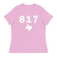 Load image into Gallery viewer, 817 Area Code Women&#39;s Relaxed T Shirt