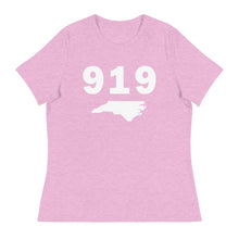 Load image into Gallery viewer, 919 Area Code Women&#39;s Relaxed T Shirt