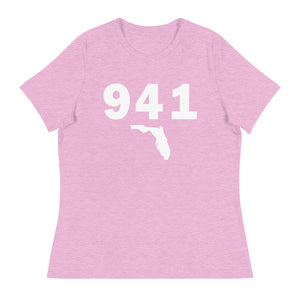 941 Area Code Women's Relaxed T Shirt