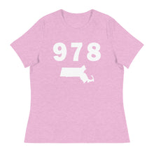 Load image into Gallery viewer, 978 Area Code Women&#39;s Relaxed T Shirt