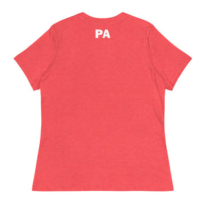 215 Area Code Women's Relaxed T Shirt