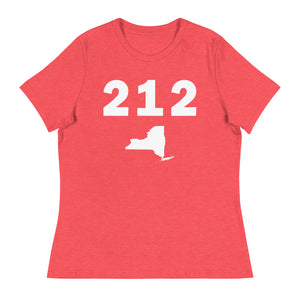 212 Area Code Women's Relaxed T Shirt