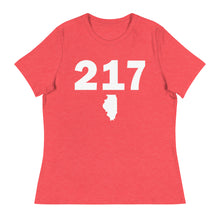 Load image into Gallery viewer, 217 Area Code Women&#39;s Relaxed T Shirt