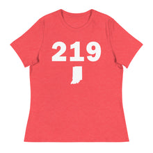 Load image into Gallery viewer, 219 Area Code Women&#39;s Relaxed T Shirt