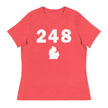 Load image into Gallery viewer, 248 Area Code Women&#39;s Relaxed T Shirt