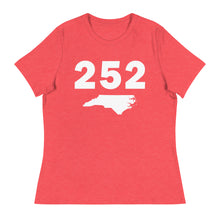 Load image into Gallery viewer, 252 Area Code Women&#39;s Relaxed T Shirt