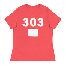 Load image into Gallery viewer, 303 Area Code Women&#39;s Relaxed T Shirt