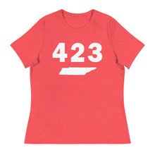 Load image into Gallery viewer, 423 Area Code Women&#39;s Relaxed T Shirt