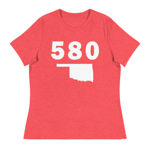 580 Area Code Women's Relaxed T Shirt