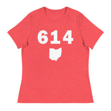 Load image into Gallery viewer, 614 Area Code Women&#39;s Relaxed T Shirt