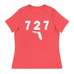 727 Area Code Women's Relaxed T Shirt