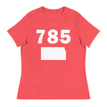 Load image into Gallery viewer, 785 Area Code Women&#39;s Relaxed T Shirt