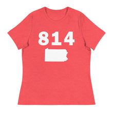 Load image into Gallery viewer, 814 Area Code Women&#39;s Relaxed T Shirt