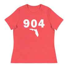 Load image into Gallery viewer, 904 Area Code Women&#39;s Relaxed T Shirt