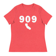 Load image into Gallery viewer, 909 Area Code Women&#39;s Relaxed T Shirt