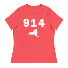 Load image into Gallery viewer, 914 Area Code Women&#39;s Relaxed T Shirt