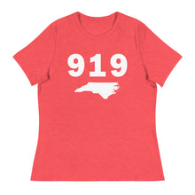 Load image into Gallery viewer, 919 Area Code Women&#39;s Relaxed T Shirt