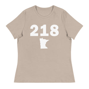 218 Area Code Women's Relaxed T Shirt