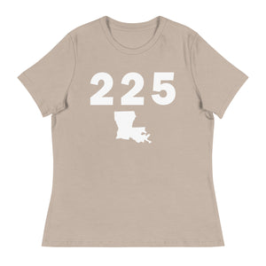 225 Area Code Women's Relaxed T Shirt