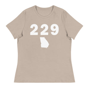 229 Area Code Women's Relaxed T Shirt