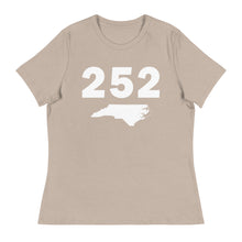 Load image into Gallery viewer, 252 Area Code Women&#39;s Relaxed T Shirt