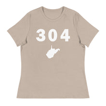 Load image into Gallery viewer, 304 Area Code Women&#39;s Relaxed T Shirt