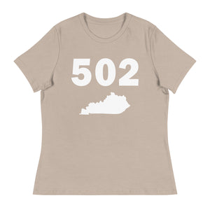 502 Area Code Women's Relaxed T Shirt