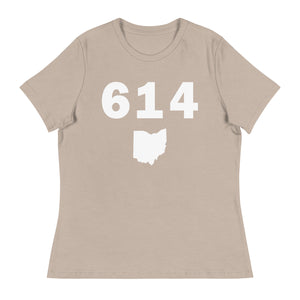 614 Area Code Women's Relaxed T Shirt