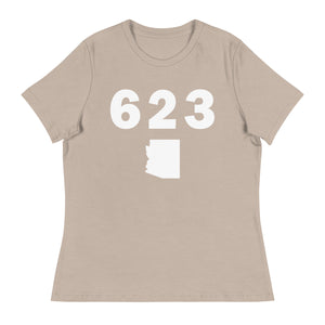 623 Area Code Women's Relaxed T Shirt