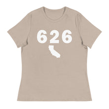 Load image into Gallery viewer, 626 Area Code Women&#39;s Relaxed T Shirt