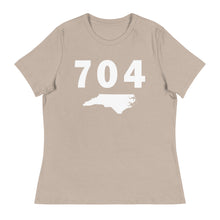 Load image into Gallery viewer, 704 Area Code Women&#39;s Relaxed T Shirt