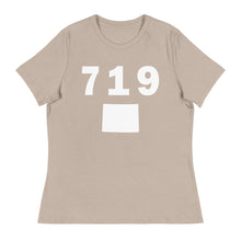 Load image into Gallery viewer, 719 Area Code Women&#39;s Relaxed T Shirt