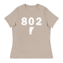 Load image into Gallery viewer, 802 Area Code Women&#39;s Relaxed T Shirt