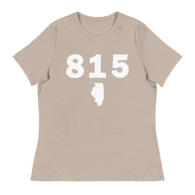 Load image into Gallery viewer, 815 Area Code Women&#39;s Relaxed T Shirt